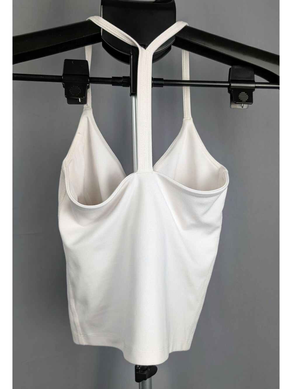 Athleisure Sustainable Girlfriend Collective White Racerback Tank XXS - Picture 2 of 3